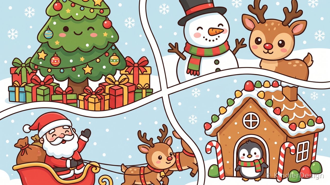 Weihnachten-Ausmalbuch – Produktmotiv