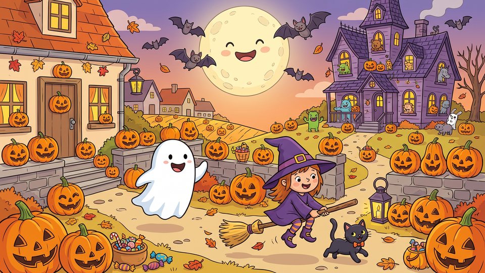 Halloween-Suchbilder – Produktmotiv